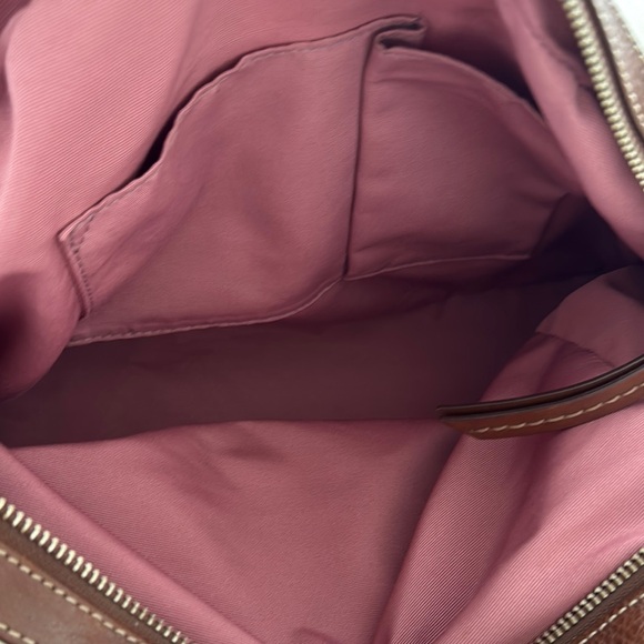 Coach Cream and Brown Shoulder Bag - Picture 7 of 7